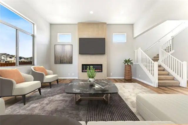 Virtual Staging in Actual Home!