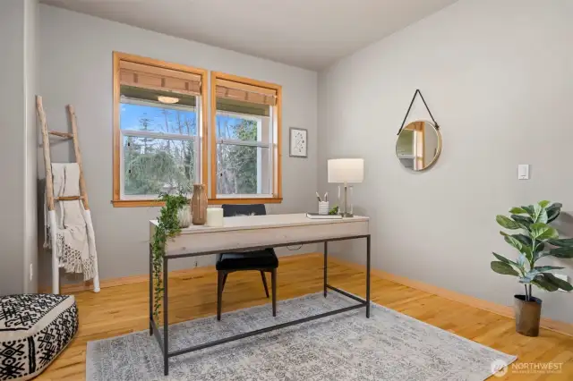 Main floor office.