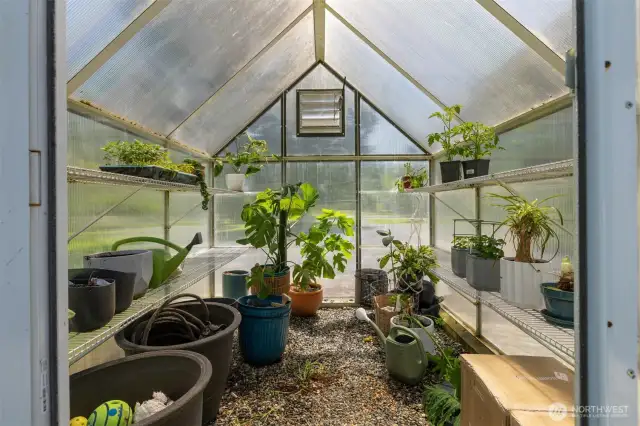 Green house ready to go.