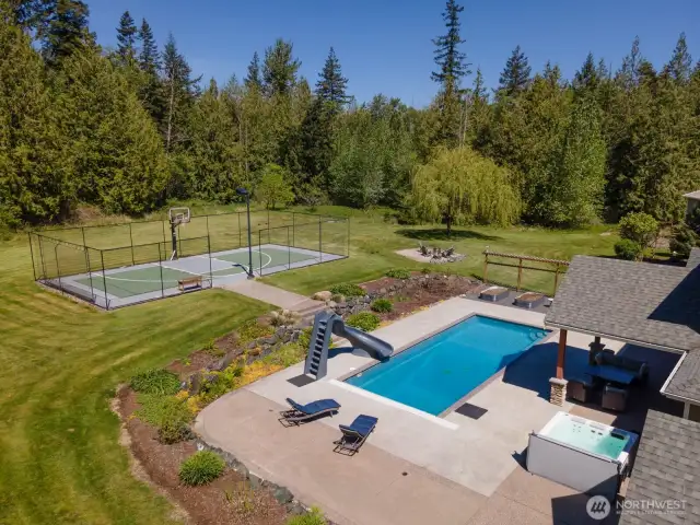 Amazing private playground.