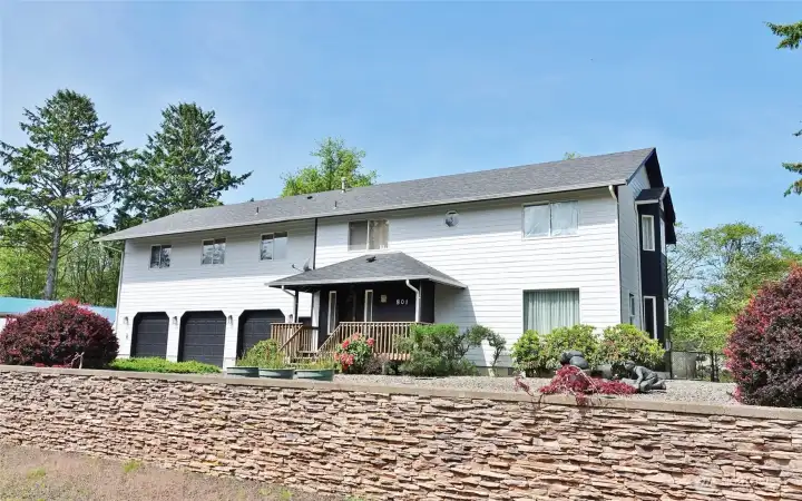 Enjoy living in this sprawling home on 2 Lots on the Canal.