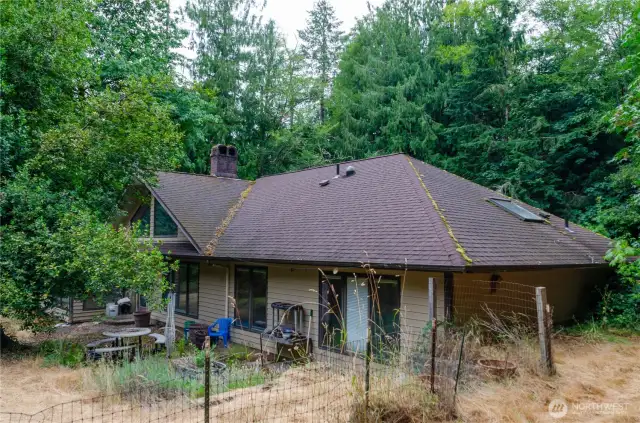 Back of home