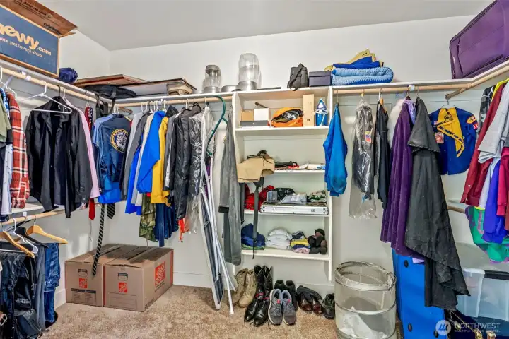 Primary Walk-in closet