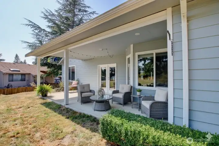 outside - virtually staged