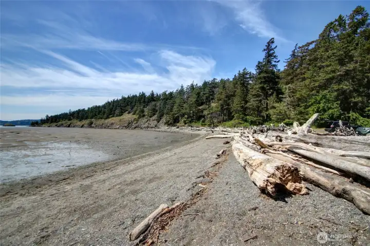 Martha's beach close by
