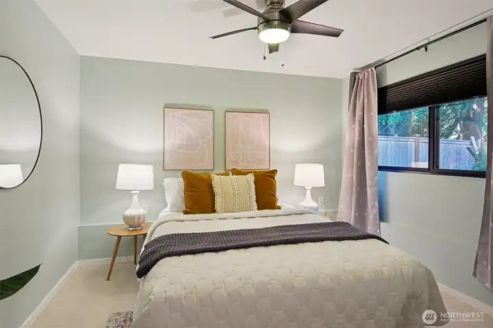 Lower level bedroom