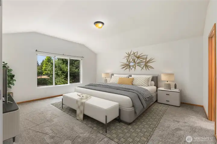 Upstairs Primary Suite