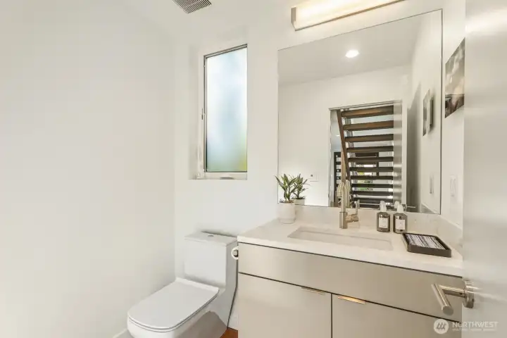 Half bath on main