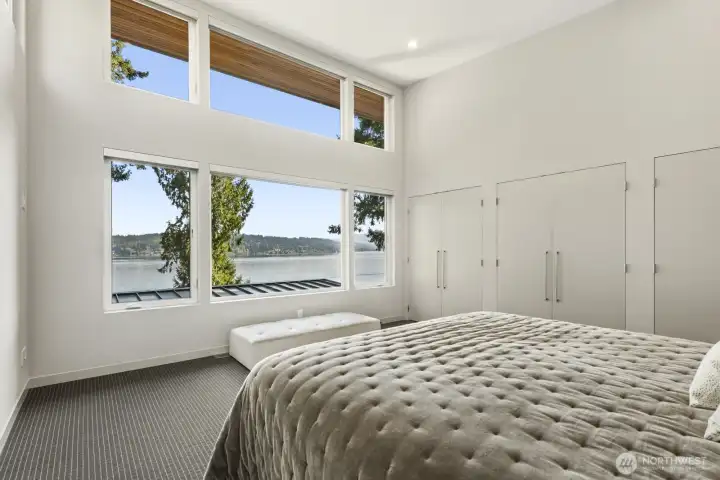 Generous sized Primary suite.
