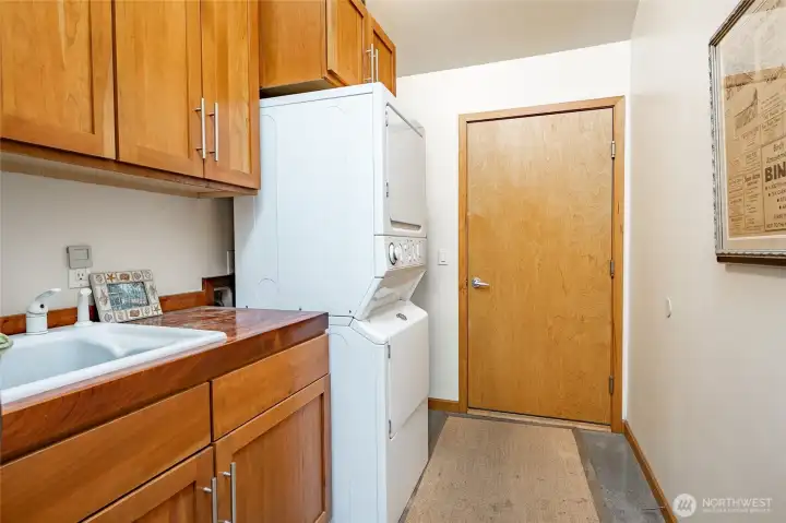 Big Laundry with tub style sink