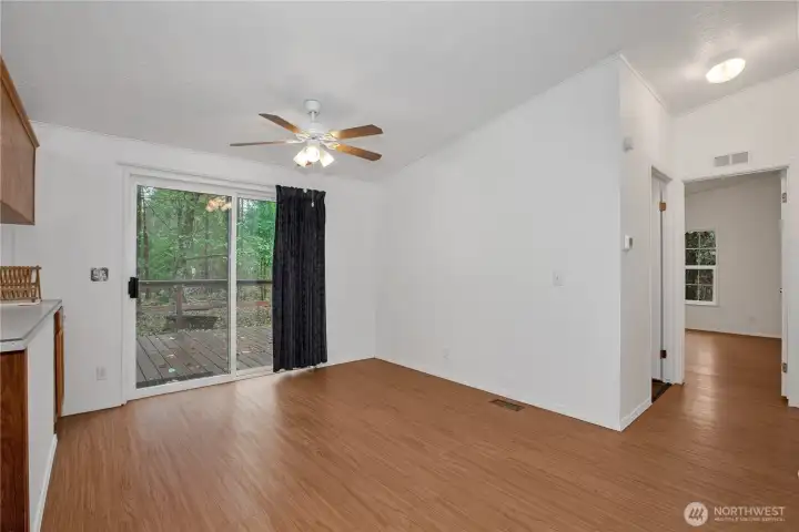 Dining Room view toward hallway