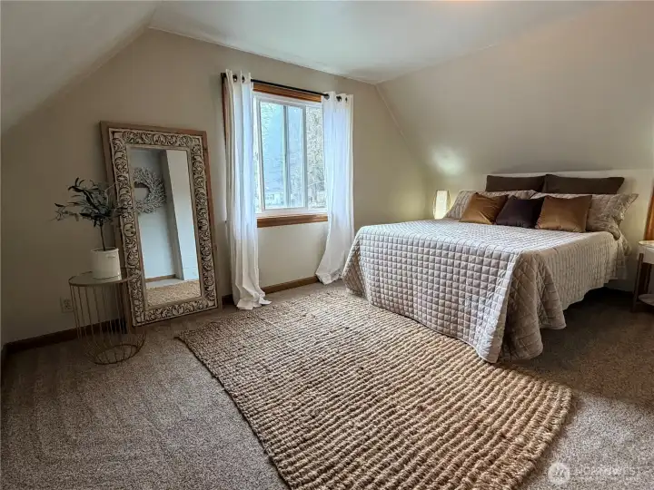 Bedroom number 1. Mini-splict on the right in this room - not shown in picture.