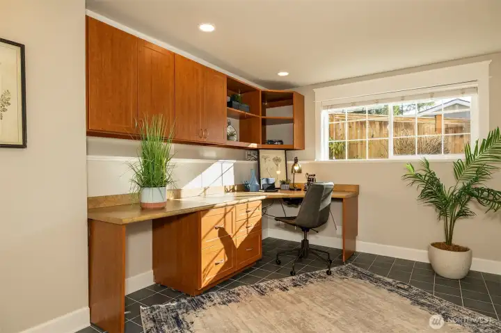 Office or 5th bedroom on lower level.