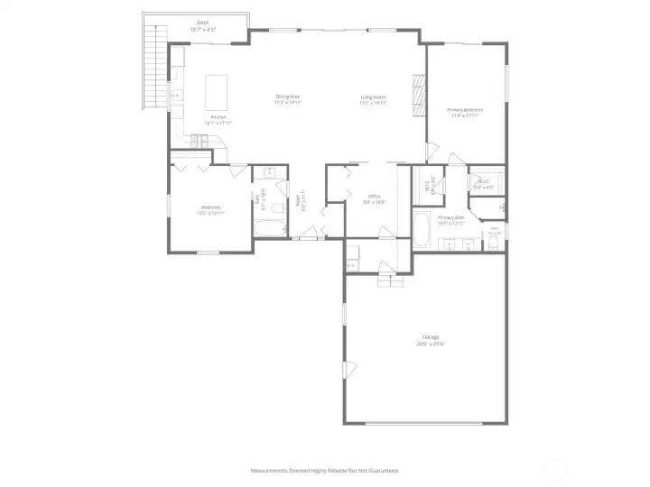 Main Floor - All new construction in 2018