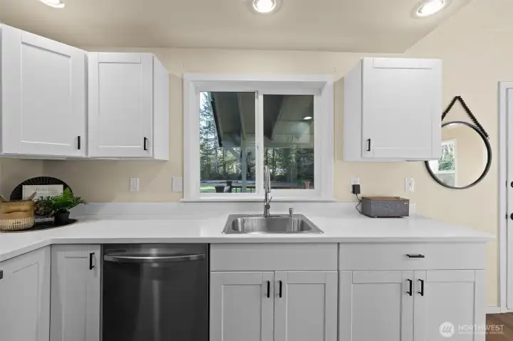 Modern black fixtures   cohesive design