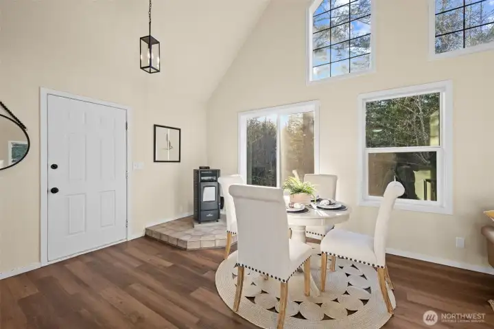 All new vinyl flooring  Freshly painted throughout