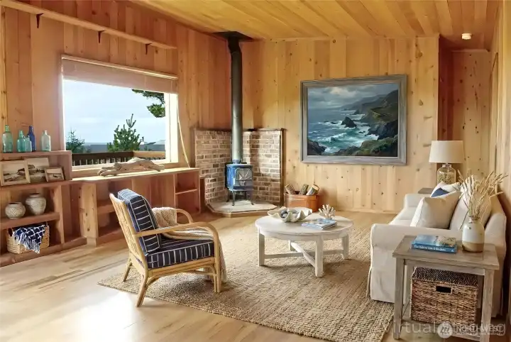 The upstairs showcases the spectacular ocean views that make this home truly special.