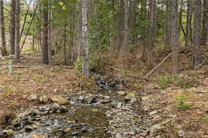 Soothing sounds of the creek