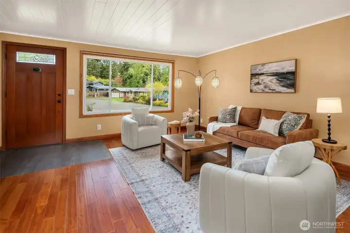 Beautiful wood accents are a trademark feature of PNW homes.