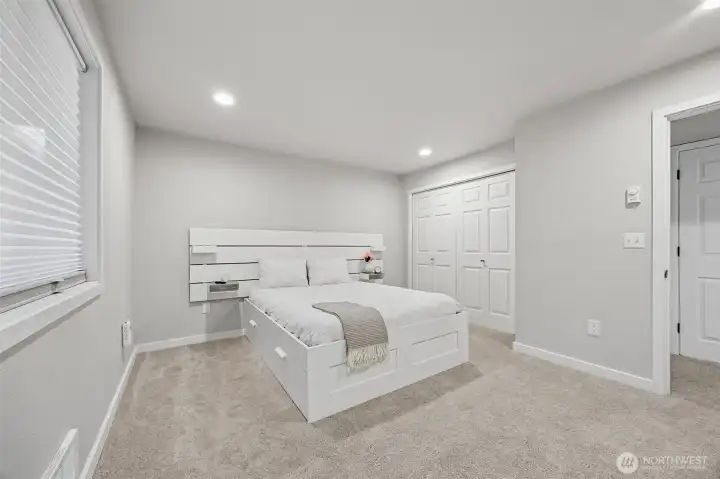 Lower level bedroom