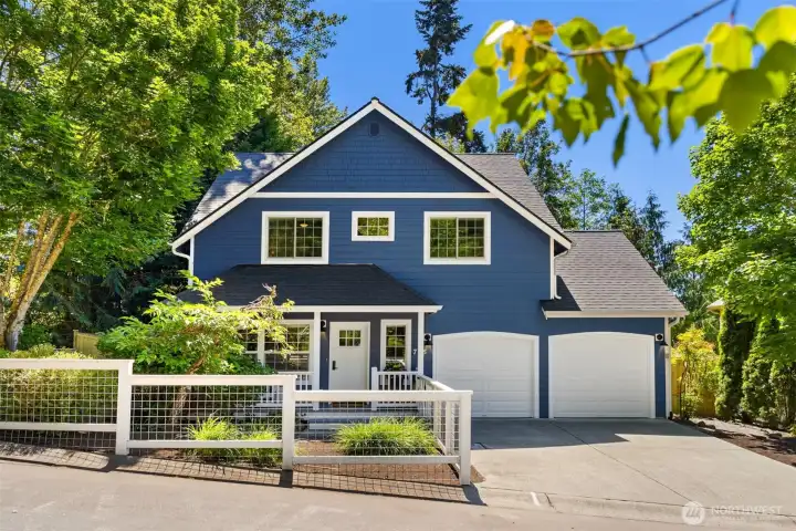 This sweet home has a beautiful new fence and overlooks open space across the street. This sweet home has a beautiful new fence and overlooks open space across the street.