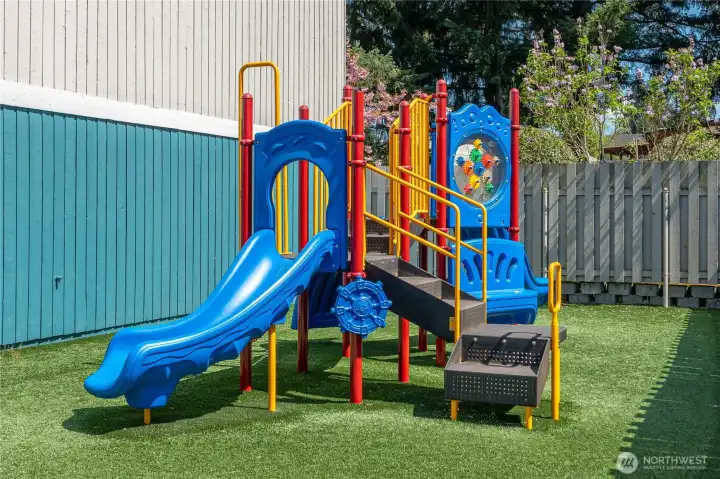 Playground located in complex