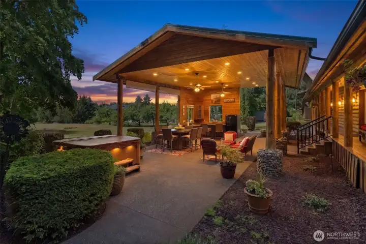 The perfect place to relax after a long day hot tub was just recently serviced