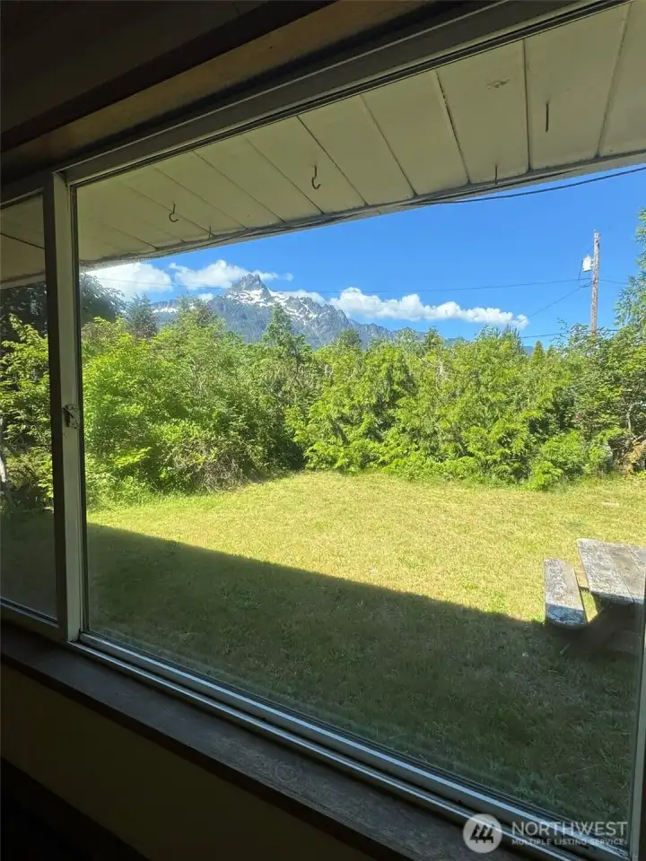 Whitehorse Mtn view from the living room