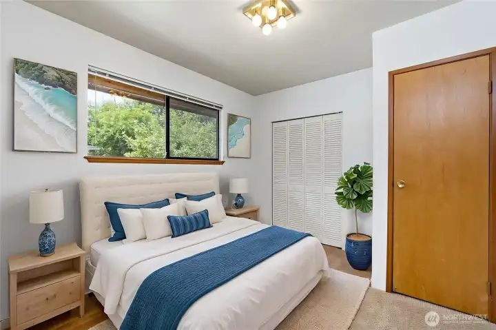 Bedroom 2 - Virtually Staged