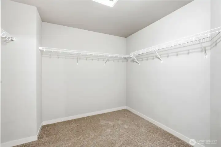 large walk in closet