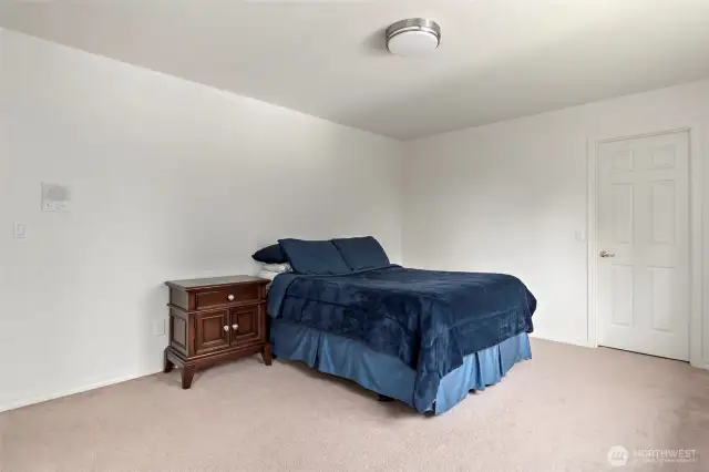 Bedroom #3 is large & offers a nice sized walk-in closet.
