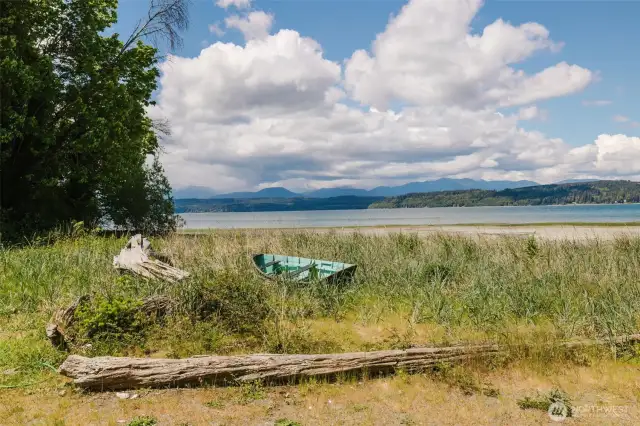 Edgewater Beach views. When the mountains are "out" it is out of this world!