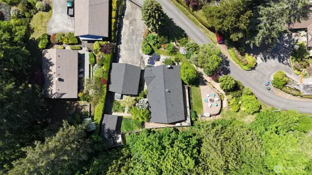 Aerial photograph of the property.
