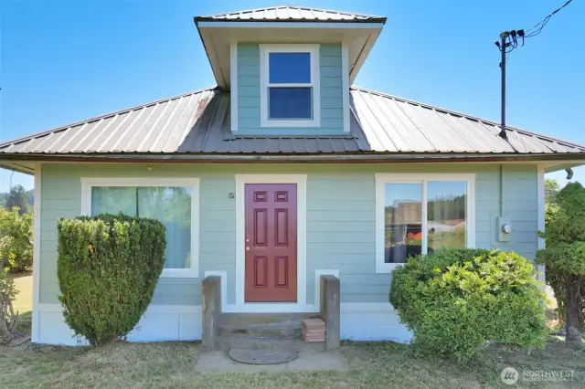 Very inviting entrance