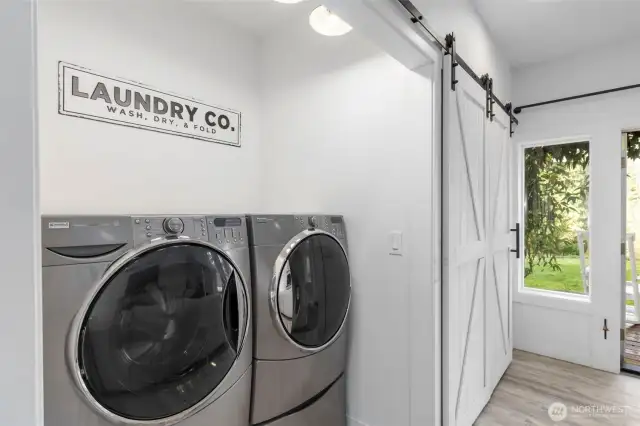 Laundry in Upland unit