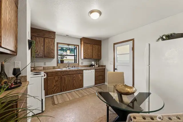 The spacious kitchen offers plenty of room to cook, gather, and enjoy everyday meals.