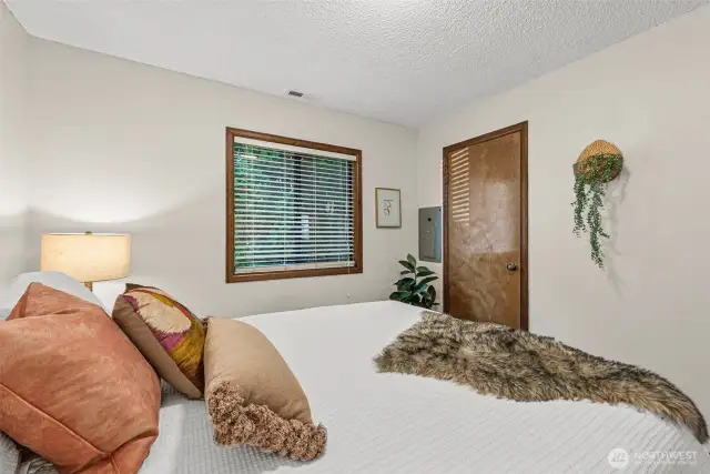 Whether used as a primary suite, guest room, or home office, it’s a versatile space that adds to the home’s welcoming and functional layout.