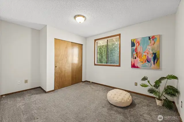 Both bedrooms have space to spare and grace to match.