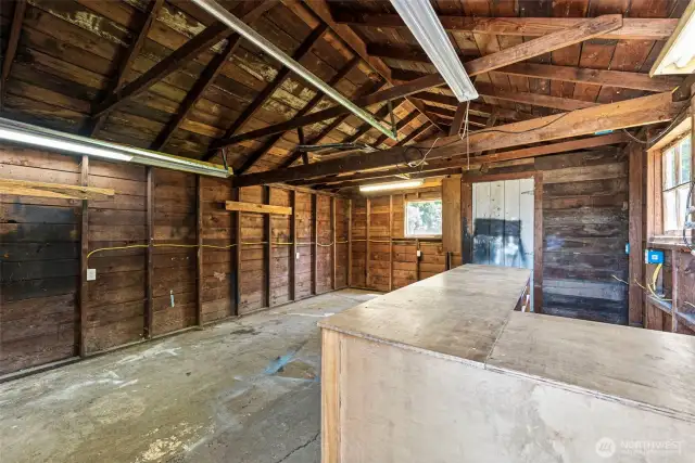 Whether you're looking to store tools, work on projects, or simply need extra space for seasonal items, this versatile garage is a fantastic bonus to the property.