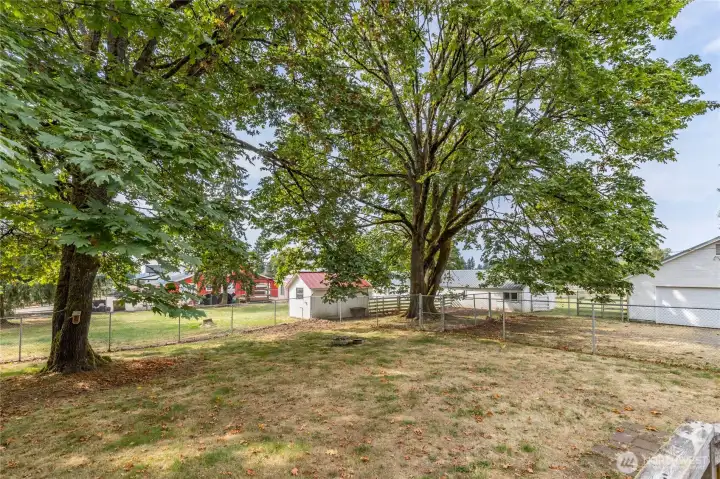 View of your property from the back deck
