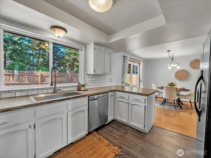 Enjoy the farm style stainless steel sink