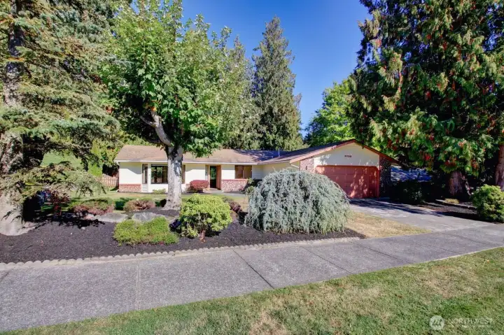 View of the front of the home from street