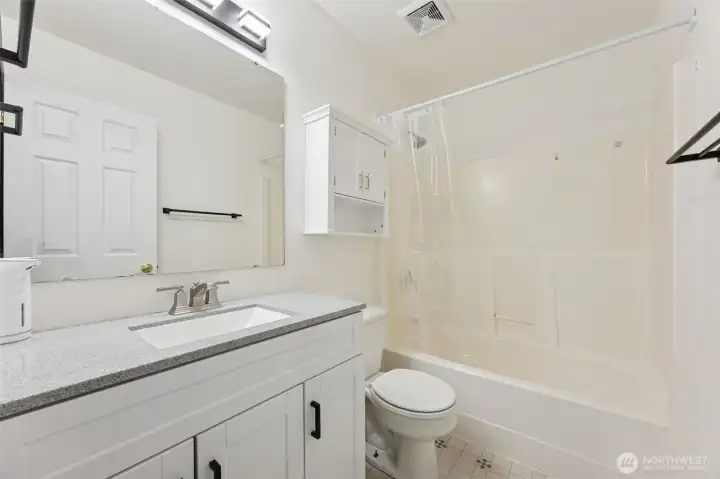 downstairs full bath