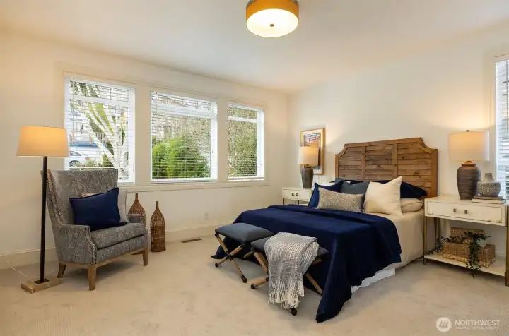 Primary bedroom on main