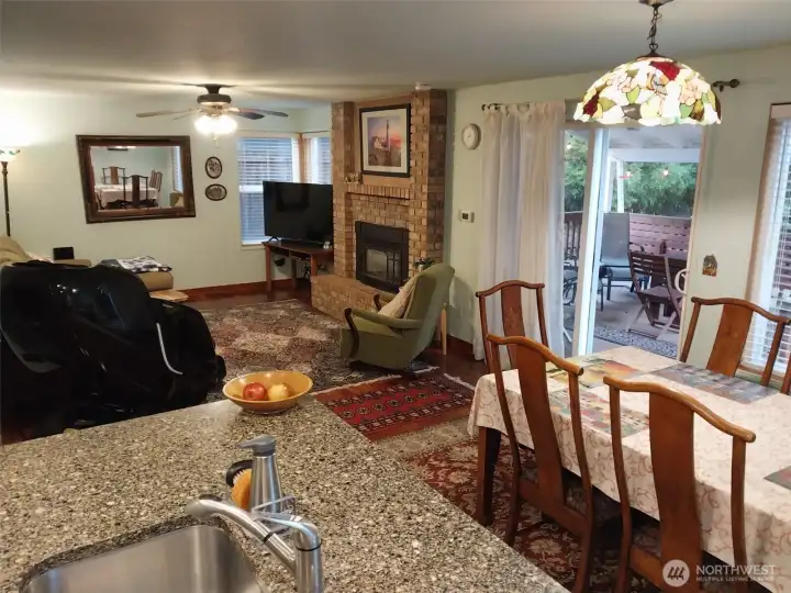 It's all open and connected.