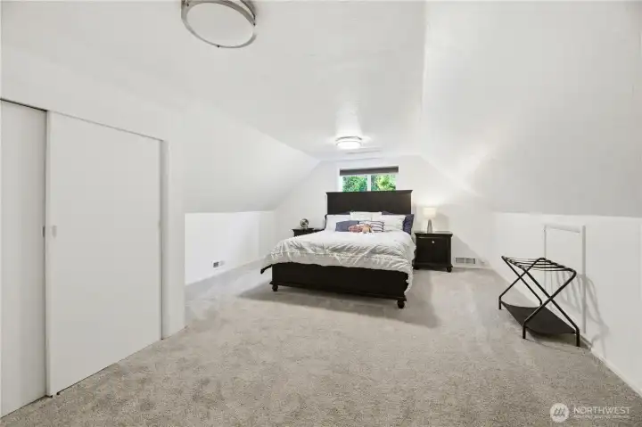 Upstairs bedroom 2 could be primary suite