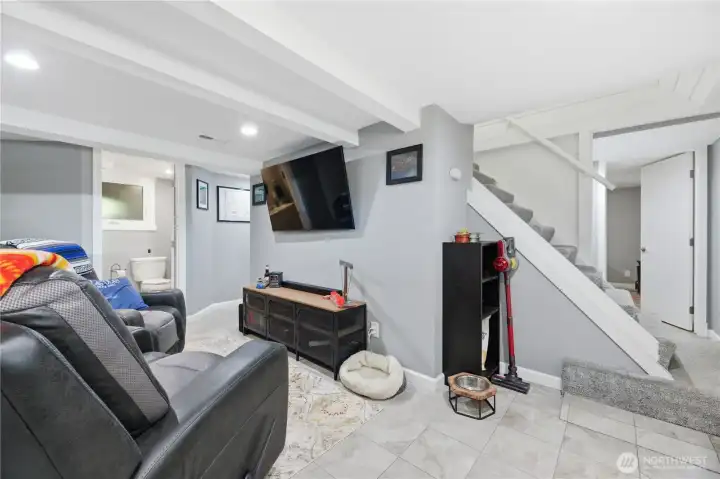 Downstairs living room