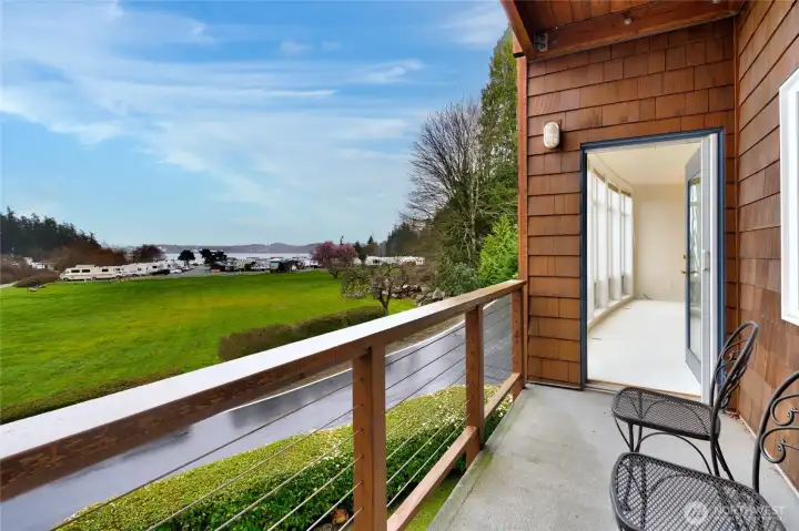 Second view of balcony