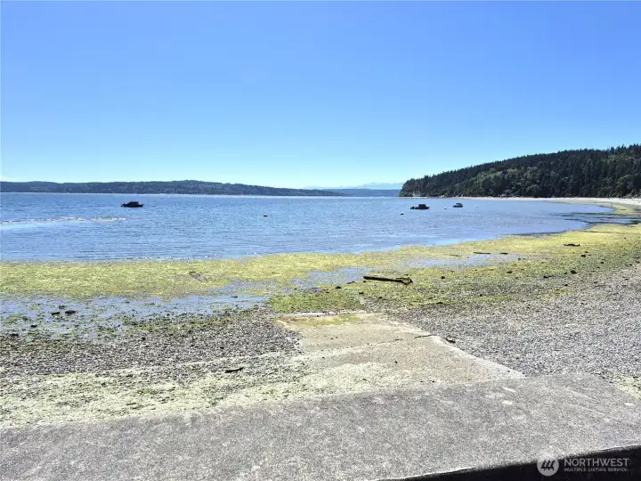 You can even see the Olympics from the beach You can even see the Olympics from the beach