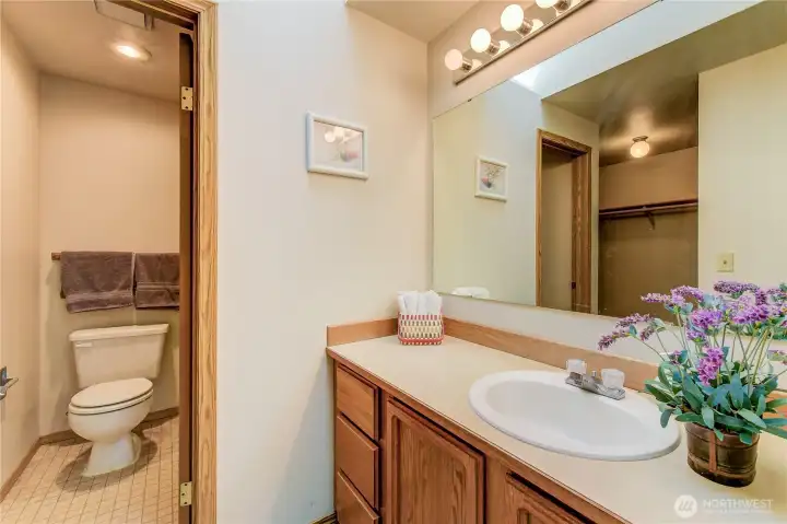 Here's the primary ensuite bathroom.